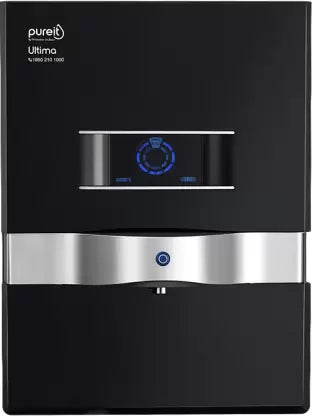 Pureit by HUL ULTIMA MINERAL 10 L RO + UV + MF Water Purifier with Digital Purity Indicator  (Black) Pureit by HUL ULTIMA MINERAL 10 L RO + UV + MF Water Purifier with Digital Purity Indicator  (Black)